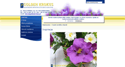 Desktop Screenshot of goldenkrokus.pl