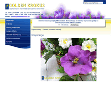 Tablet Screenshot of goldenkrokus.pl